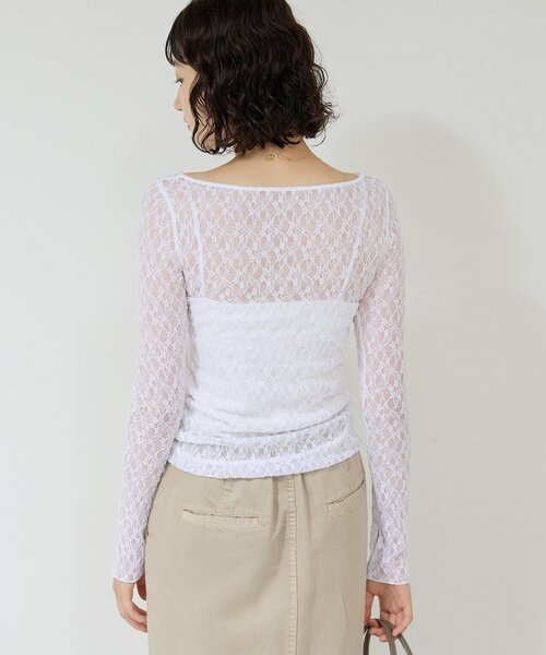 GALLARDAGALANTE tシャツ 「La nature linge」NEWレース