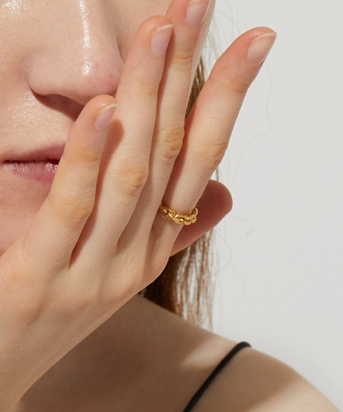 ARTIDA OUD 指輪 リング 「ancient」 マット ケーブルチェーン リング