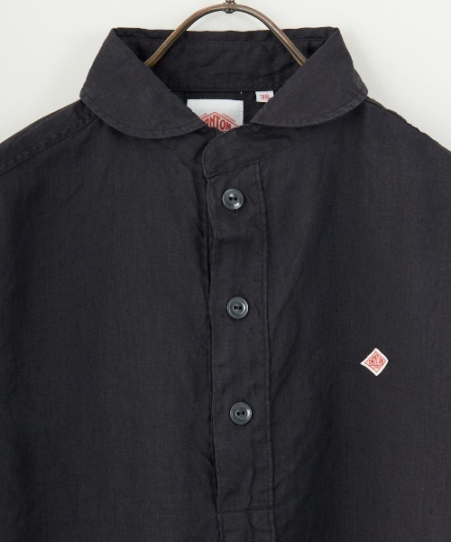 Danton 「DANTON」 半袖シャツ 42 チャコールグレー レディース