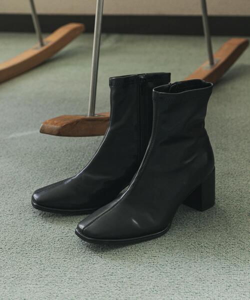 SENSE OF PLACE by URBAN RESEARCH ブーツ スクエアトウセンターシーム