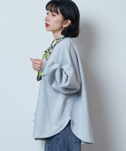 A.D.C.L. tシャツ オーバーサイズ ロングスリーブ Tシャツ（カラー