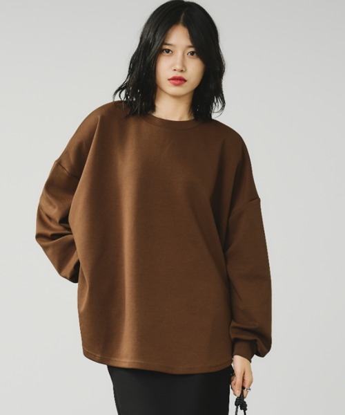 A.D.C.L. tシャツ オーバーサイズ ロングスリーブ Tシャツ（カラー