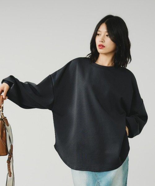 A.D.C.L. tシャツ オーバーサイズ ロングスリーブ Tシャツ（カラー