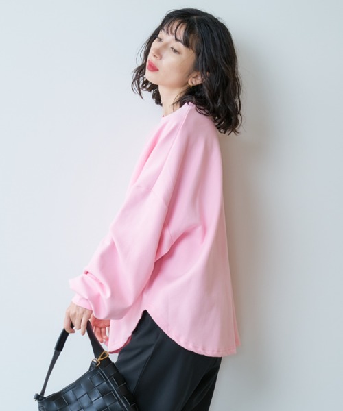 A.D.C.L. tシャツ オーバーサイズ ロングスリーブ Tシャツ（カラー