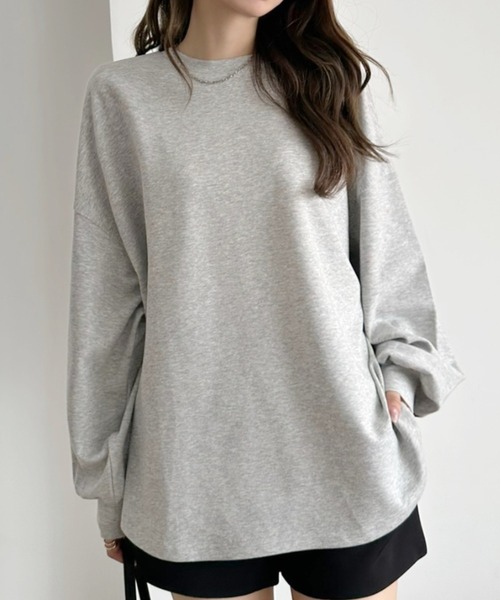 A.D.C.L. tシャツ オーバーサイズ ロングスリーブ Tシャツ（カラー