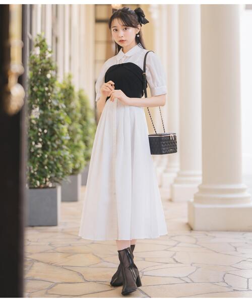 WILLSELECTION（ウィルセレクション） ワンピース ビスチェレイヤード