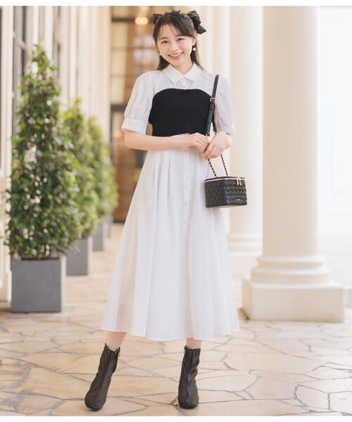 WILLSELECTION（ウィルセレクション） ワンピース 半袖 ビスチェ