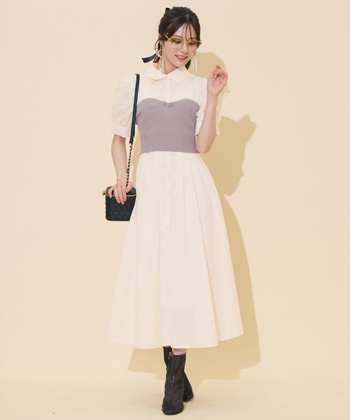 WILLSELECTION（ウィルセレクション） ワンピース ビスチェレイヤード