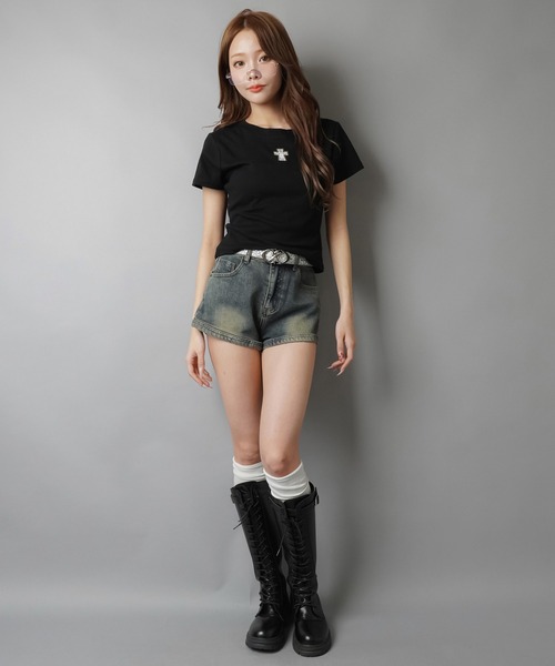 SPINNS（スピンズ） ジーンズ デニム デニムパンツ 美脚見えデニム