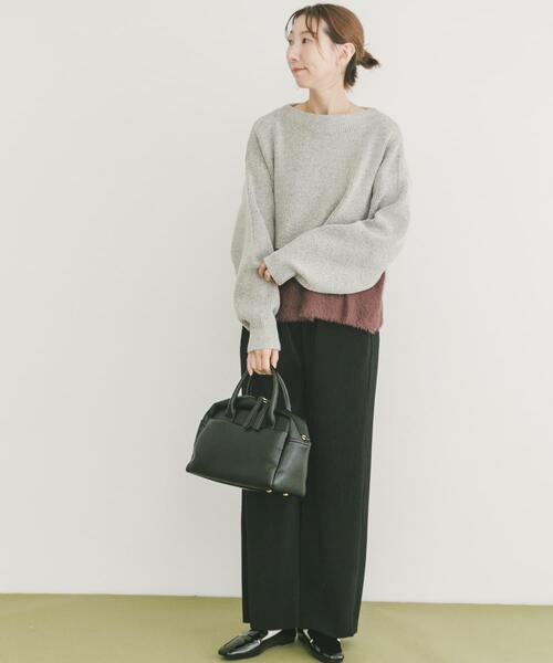 19AW ALEXANDER WANG 再構築 ドッキング ニット セーター ITEMS URBANRESEARCH（アイテムズ アーバンリサーチ） ニット セーター