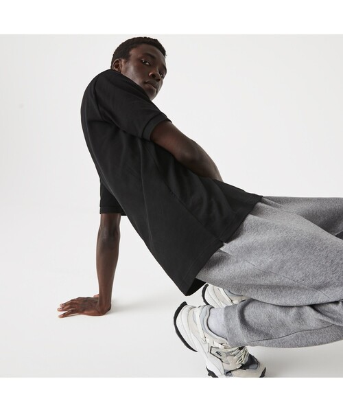 「LACOSTE L!VE」 半袖ポロシャツ S グリーン メンズ_画像7