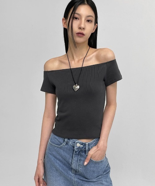 「BLACKUP」 半袖Tシャツ FREE ブラック レディース_画像4