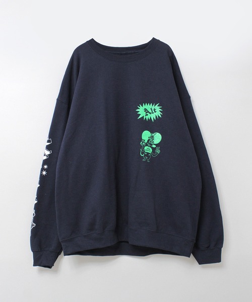 M2579 フィールプリントトレーナー　RNA　RNAメディア RNA T-SHIRTS COLLECTION: - RNA ONLINE STORE | アールエヌエー公式通販