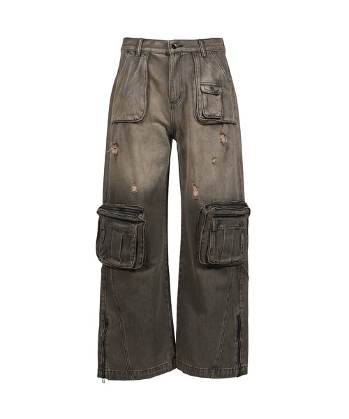 TROUBLED WATERS カーゴパンツ SAFARI CARGO PANTS メンズ レディース