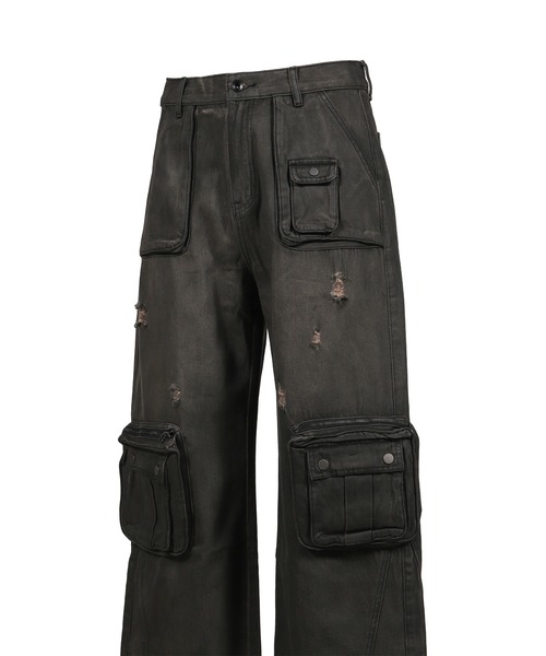 TROUBLED WATERS カーゴパンツ SAFARI CARGO PANTS メンズ レディース