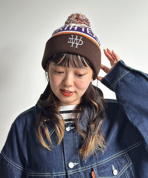 Dickies（ディッキーズ） キャップ 帽子 「Dickies」ボンボンニット帽