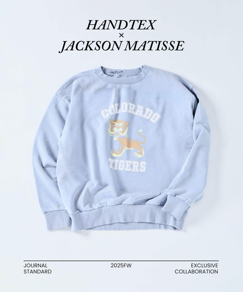 HANDTEX（ハンドテックス） トレーナー スウェット × JACKSON MATTESE