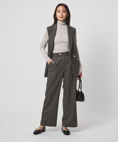 【美品】GREEN LABEL RELAXING パンツスーツ 上M下L green label relaxing（グリーンレーベルリラクシング） 未使用