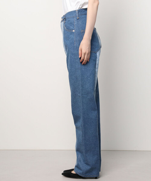 「AEWEN MATOPH」 デニムパンツ 36 コバルトブルー レディース_画像2