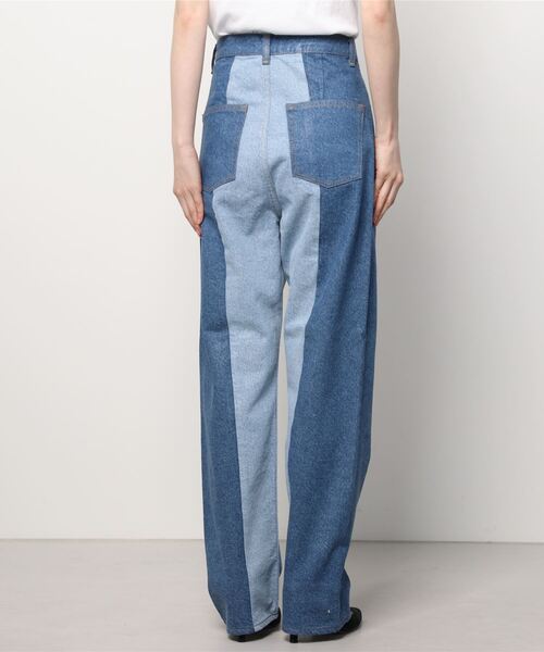 「AEWEN MATOPH」 デニムパンツ 36 コバルトブルー レディース_画像3