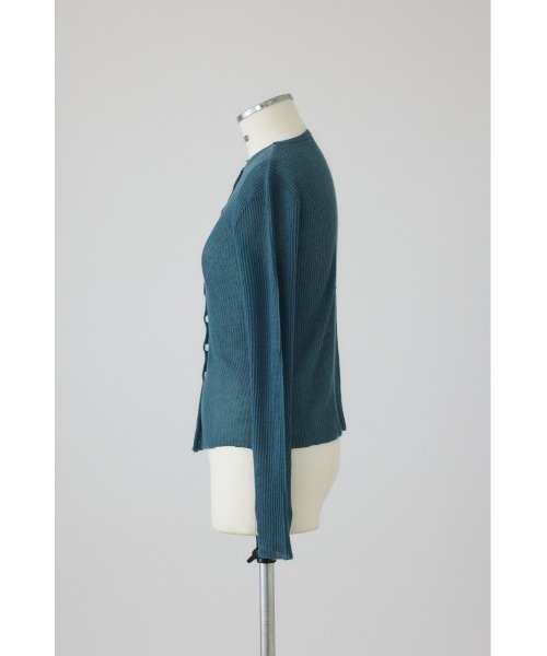 RIM.ARK ニット セーター 入学式 Sheer rib spring knit シアーリブ