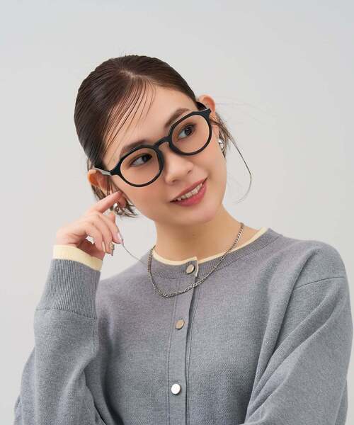 Zoff（ゾフ） 伊達メガネ メガネ 眼鏡 レディース メンズ : ZOZOTOWN