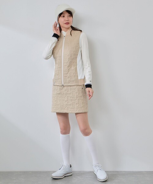 スカート ピンソニック中わたAラインスカート/セットアップ対応・保温・撥水//Oggi掲載の画像
