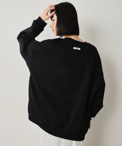 SHANK オーバーサイズスウェット　Mサイズ HANNE トレーナー スウェット オーバーサイズスウェット レディース