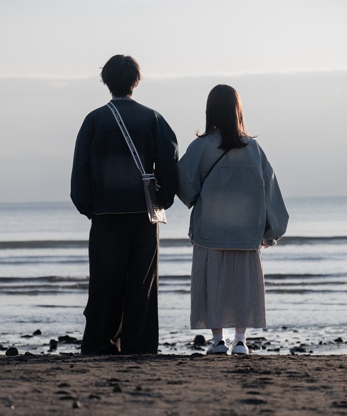 「RUUBON」 デニムジャケット S ブルー メンズ_画像6