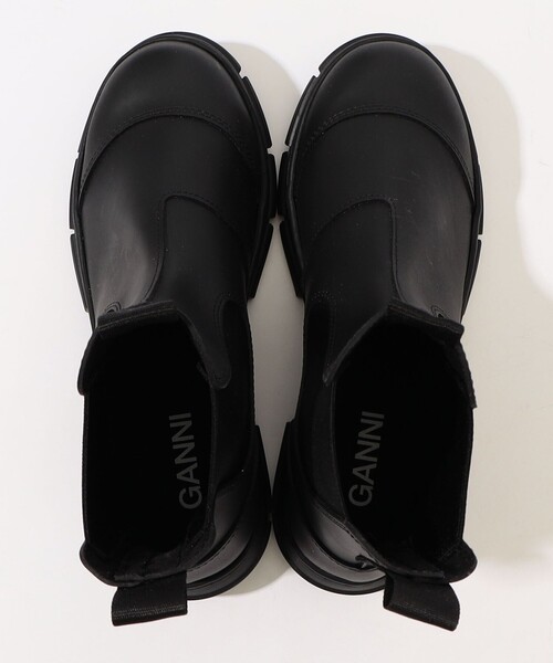 「GANNI」 ショートブーツ 37 ブラック レディース_画像7
