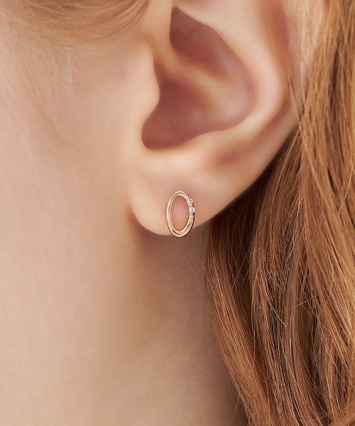 Canal4℃（カナルヨンドシー） ピアス K10ピンクゴールド ピアス