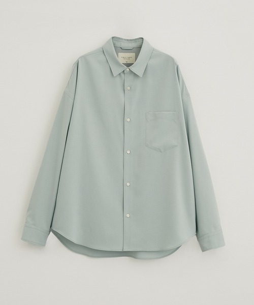 「PUBLIC TOKYO」 長袖シャツ 0 グレー メンズ_画像6