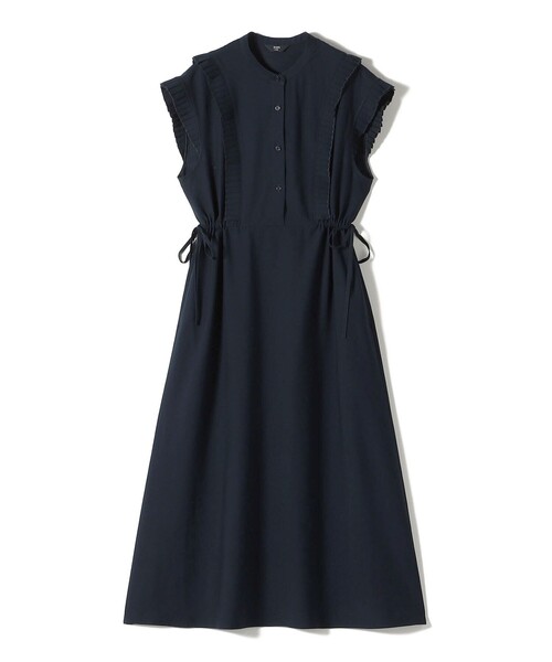 「SHIPS Colors」 ノースリーブワンピース ONE SIZE ベージュ レディース_画像4