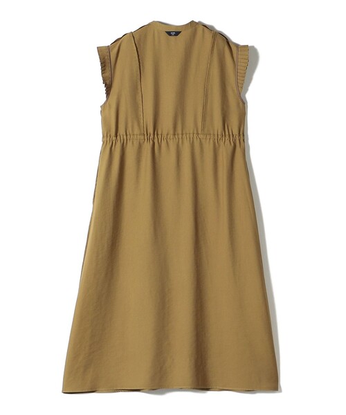「SHIPS Colors」 ノースリーブワンピース ONE SIZE ベージュ レディース_画像8