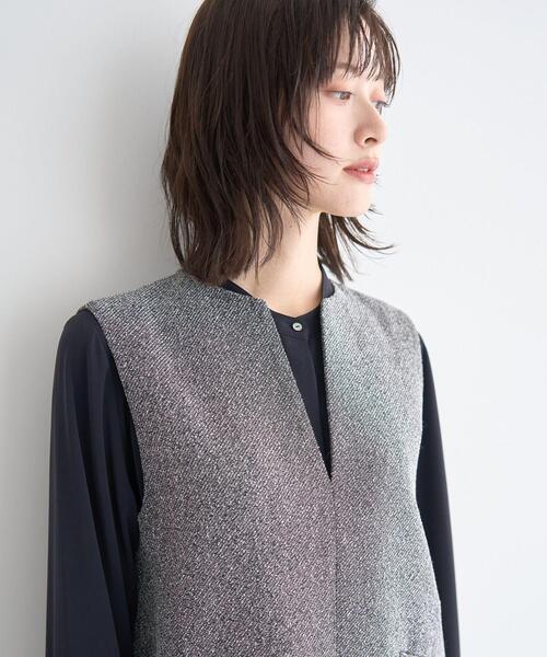 【NEW】イェッカ ヴェッカ（YECCA VECCA）/キーネックジャンスカ YECCA VECCA（イェッカヴェッカ） ジャンパースカート キーネック