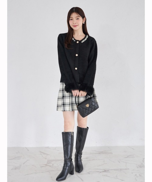 tocco closet ノーカラージャケット ブークレジャコット　ブラック tocco closet ノーカラージャケット ブークレジャコット ブラック