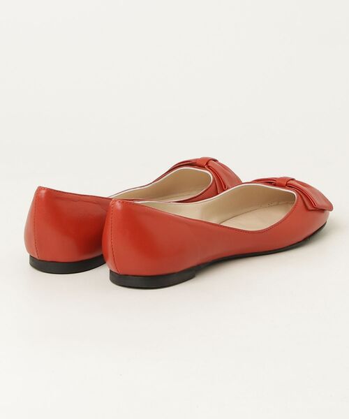 「Fabio Rusconi」 フラットパンプス 35 レッド レディース_画像2