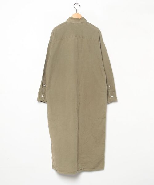 「MADISON BLUE」 シャツワンピース - グリーン レディース_画像2
