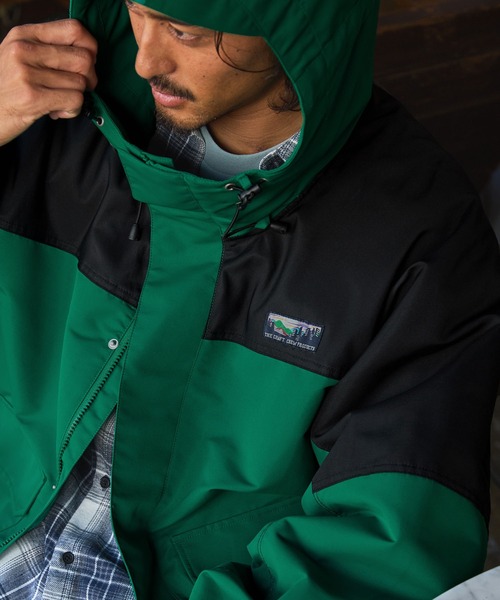 「THE CRAFT CREW PRODUCTS」 マウンテンパーカー L チャコール メンズ_画像9