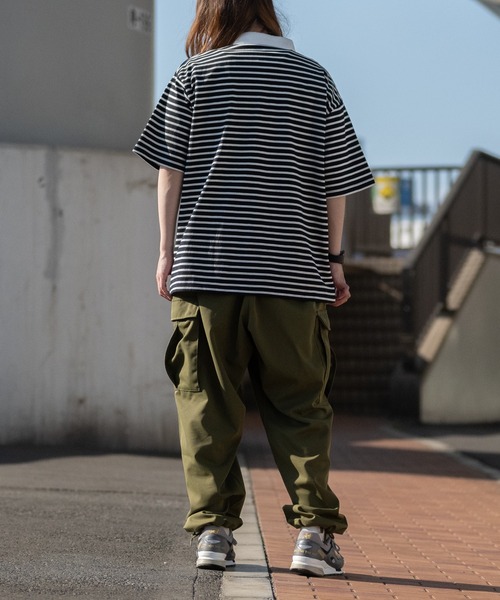 「Red Cap Girl」 半袖ポロシャツ MEDIUM ブルー メンズ_画像8