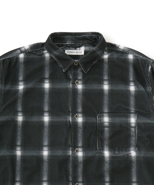 「LE CERCLE par rope'」 長袖シャツ LL ベージュ メンズ_画像6