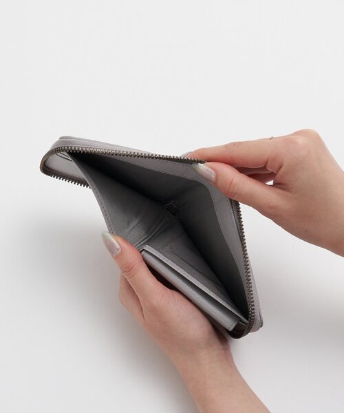 russet（ラシット） 財布 ラウンドジップハーフウォレット レディース