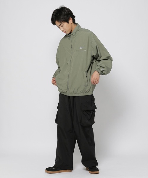 ほぼ新品未使用　ラッセルノ　ストレッチ　セットアップ　カーキ　ブルゾン　パンツ Russell Athletic（ラッセル アスレティック） ブルゾン「Niko and