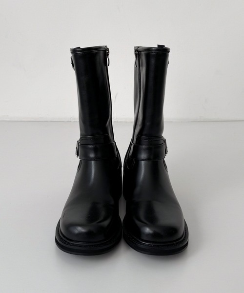 「CANAL JEAN」 ブーツ 24.5 ブラック レディース_画像4