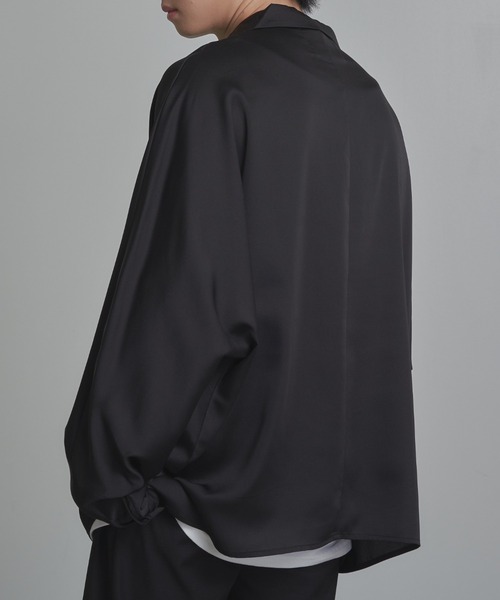 「ADAMASTE」 長袖シャツ SMALL ダークブルー メンズ_画像5