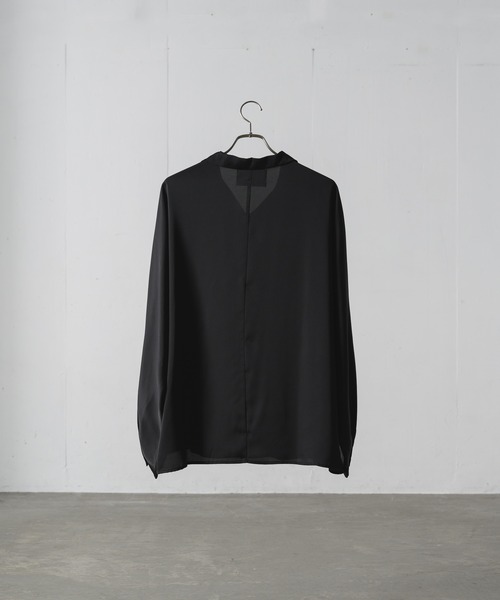 「ADAMASTE」 長袖シャツ SMALL ダークブルー メンズ_画像9