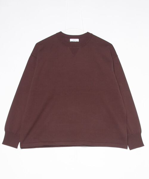 「SHIPS any」 長袖ニット ONE SIZE ブラウン レディース_画像2