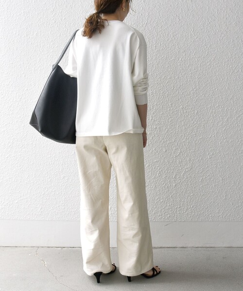 「SHIPS any」 長袖ニット ONE SIZE ブラウン レディース_画像4