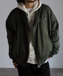 「CREARE -LINO-」 ブルゾン M ブラック メンズの画像2