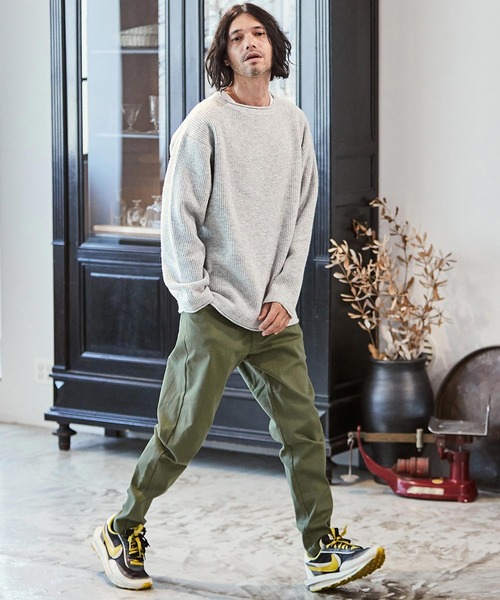 「CAMBIO」 イージーパンツ M ブラック メンズ